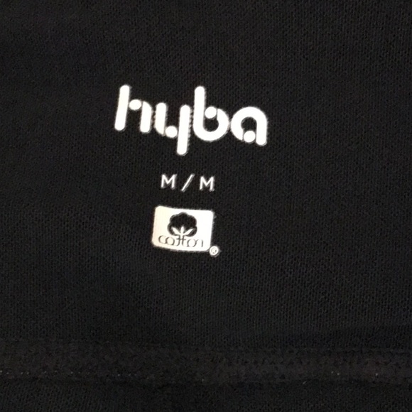 Ladies black cotton yoga pant. Size medium. - Picture 2 of 2